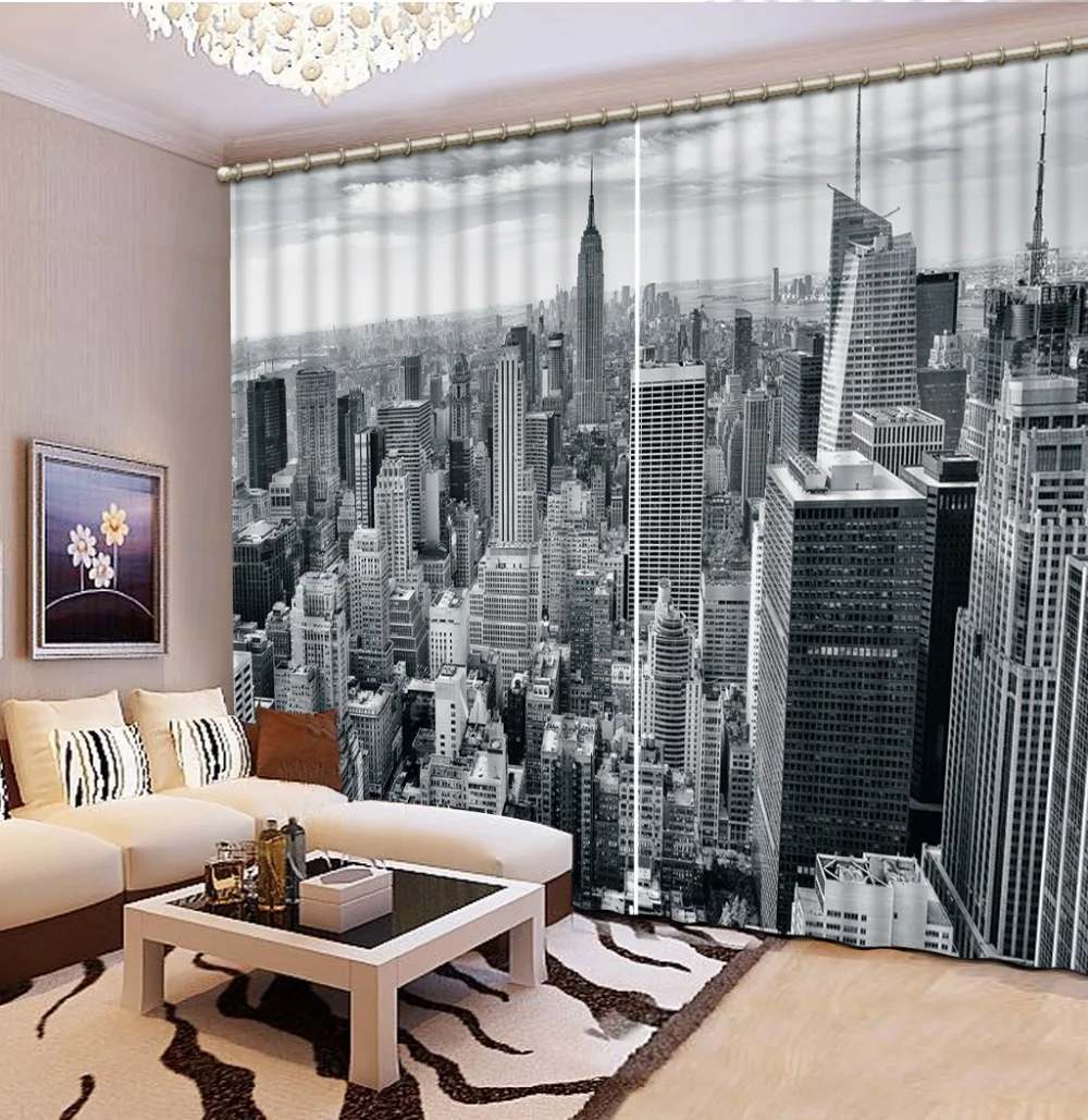 White and black Bedding room 3D Curtains 3D Window Curtains For Bedding room 3d curtain 
White and black Bedding room 3D Curtains 3D Window Curtains For Bedding room 3d curtain
