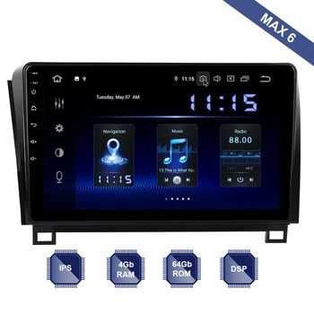 Android 9.0 Car Radio 1 Din GPS Navi For Tundra 2007-2013 Sequoia 2008-2018 PX6 DSP IPS HDMI output 4Gb+64Gb RDS WIFI RDS USB BT
Android 9.0 Car Radio 1 Din GPS Navi For Tundra 2007-2013 Sequoia 2008-2018 PX6 DSP IPS HDMI output 4Gb+64Gb RDS WIFI RDS USB BT