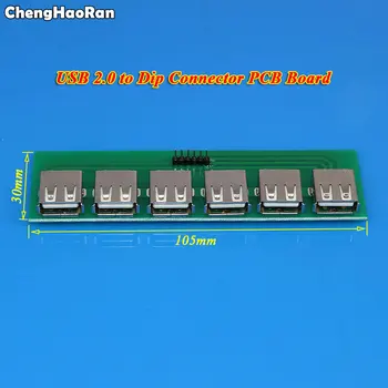 ChengHaoRan 1pc USB 2.0 To DIP Adapter 6pin 6 USB Female Connector B Type PCB Converter Breadboard USB switch Board SMT Mother
ChengHaoRan 1pc USB 2.0 To DIP Adapter 6pin 6 USB Female Connector B Type PCB Converter Breadboard USB switch Board SMT Mother