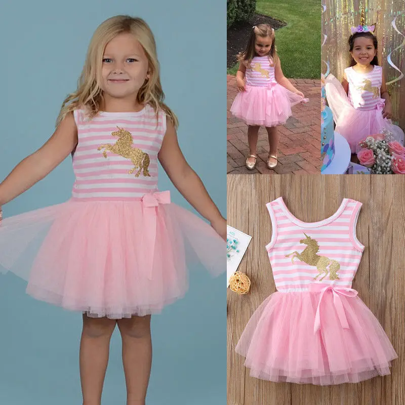 PUDCOCO Newest 2018 Baby Girls Princess Sleeveless Dress Striped Shirt Party Wedding Tutu Tulle Summer Dresses
PUDCOCO Newest 2018 Baby Girls Princess Sleeveless Dress Striped Shirt Party Wedding Tutu Tulle Summer Dresses