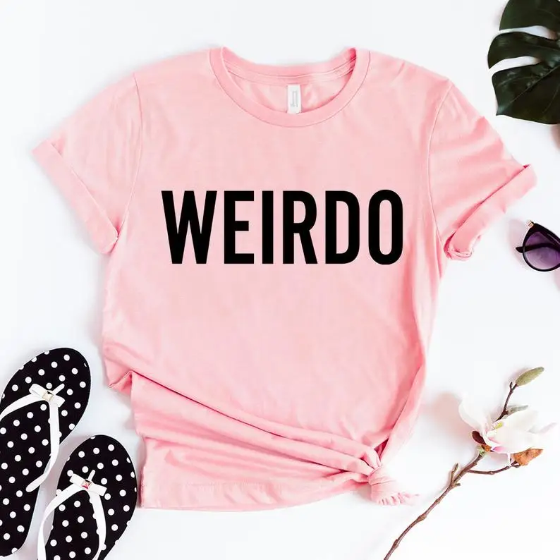 Sugarbaby New Arrival Weirdo Shirts Women Shirt Funny Fashion Top Instagram Tumblr Graphic Shirts Short Sleeve Fashion t shirts
Sugarbaby New Arrival Weirdo Shirts Women Shirt Funny Fashion Top Instagram Tumblr Graphic Shirts Short Sleeve Fashion t shirts