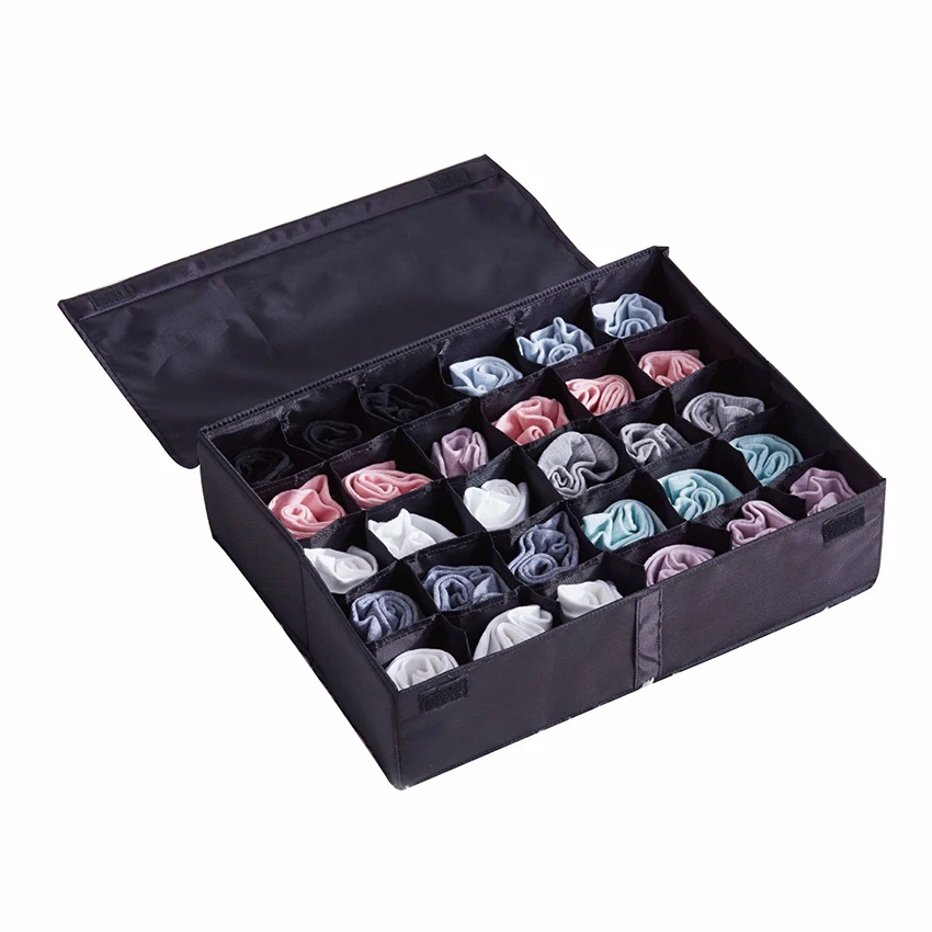 Non-woven Fabric Foldable Storage Box Bag Home Organizer Box Bra Underwear Box Necktie Socks Storage Organizer Case
Non-woven Fabric Foldable Storage Box Bag Home Organizer Box Bra Underwear Box Necktie Socks Storage Organizer Case