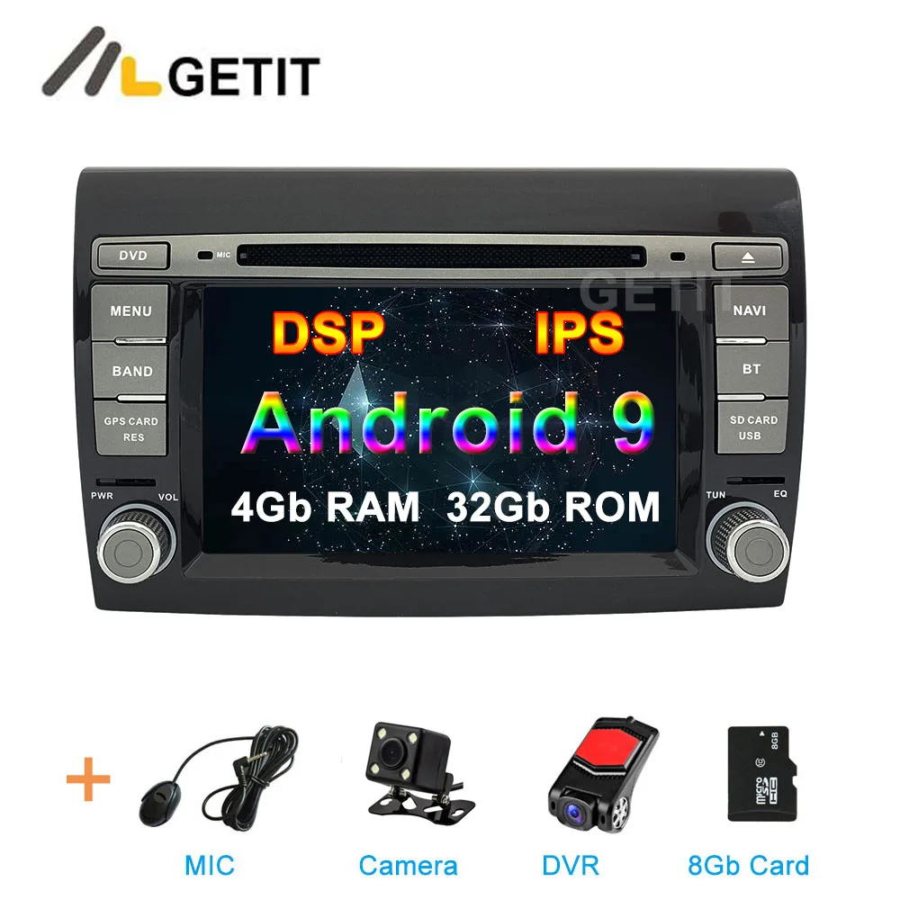 DSP 64G Android 9 Car DVD multimedia Radio for Fiat Bravo 2007-2012 Car stereo GPS Navigation
DSP 64G Android 9 Car DVD multimedia Radio for Fiat Bravo 2007-2012 Car stereo GPS Navigation