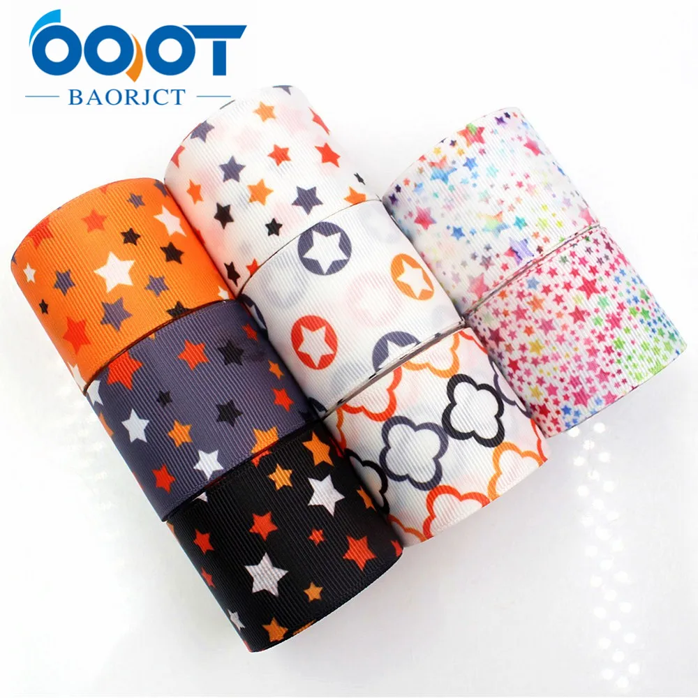 OOOT BAORJCT 1781713 38mm 10yards Star Ribbons Thermal transfer Printed grosgrain Wedding Accessories DIY handmade material
OOOT BAORJCT 1781713 38mm 10yards Star Ribbons Thermal transfer Printed grosgrain Wedding Accessories DIY handmade material