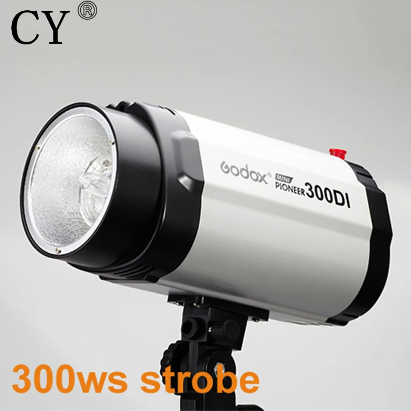 

Godox 300DI Mini Strobe Flash Monolight Studio Flash Lighting Photography Equipment 300ws 110V