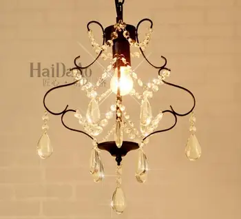 Nordic bedroom crystal chandelier minimalist personality simple European aisle lights American corridor crystal droplight lamp
Nordic bedroom crystal chandelier minimalist personality simple European aisle lights American corridor crystal droplight lamp