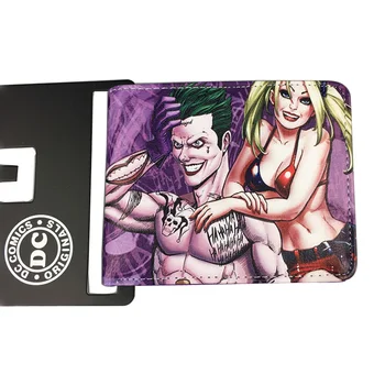 2017 Hot Sale Anime Purse Suicide Squad Gift Wallets High Quality Leather Card Holder Bags DC Comics Men Women Short Wallet
2017 Hot Sale Anime Purse Suicide Squad Gift Wallets High Quality Leather Card Holder Bags DC Comics Men Women Short Wallet