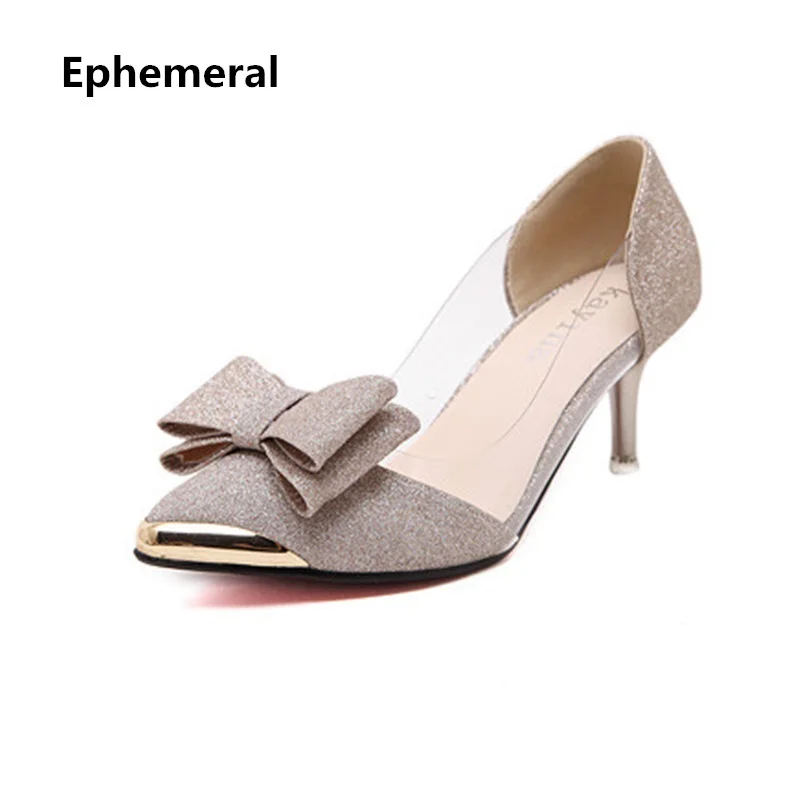 Lady elegant big size 40 Clear Bling pointed toe thin high heeled shoes Spring women pumps Mujer summer style Gold Silver Black
Lady elegant big size 40 Clear Bling pointed toe thin high heeled shoes Spring women pumps Mujer summer style Gold Silver Black