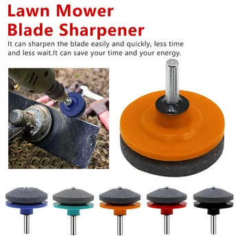 Rotary Tool 5 Colors Lawnmower Blade Sharpener Grinding Garden Tools Power Drill Hand Drill Sharpening Stones 
Rotary Tool 5 Colors Lawnmower Blade Sharpener Grinding Garden Tools Power Drill Hand Drill Sharpening Stones