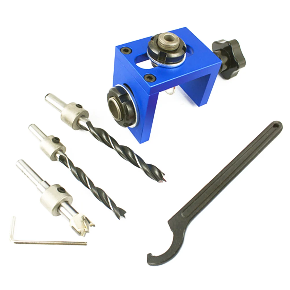 Aluminum Alloy Hole Punch Jig Tool Kit Drill Guide Sleeve Drill Bits Wrench Hand Tool Sets SLC88
Aluminum Alloy Hole Punch Jig Tool Kit Drill Guide Sleeve Drill Bits Wrench Hand Tool Sets SLC88