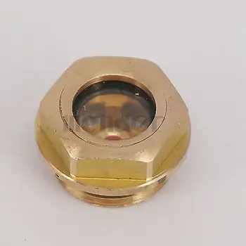 1" BSP Male Brass Oil Level Sight Glass Window Hex Head For Air compressor Gearbox
1" BSP Male Brass Oil Level Sight Glass Window Hex Head For Air compressor Gearbox