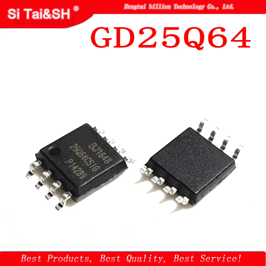 5PCS GD25Q64 SOP 25Q64 GD25Q64BSIG 25Q64BSIG SOP8 64Mbit Flash Memory original authentic
5PCS GD25Q64 SOP 25Q64 GD25Q64BSIG 25Q64BSIG SOP8 64Mbit Flash Memory original authentic