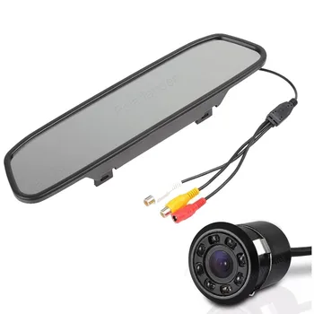 4.3 inch TFT LCD 2 VA input car Mirror Monitor with 8 LED Waterproof CCD night vision rear view camera
4.3 inch TFT LCD 2 VA input car Mirror Monitor with 8 LED Waterproof CCD night vision rear view camera