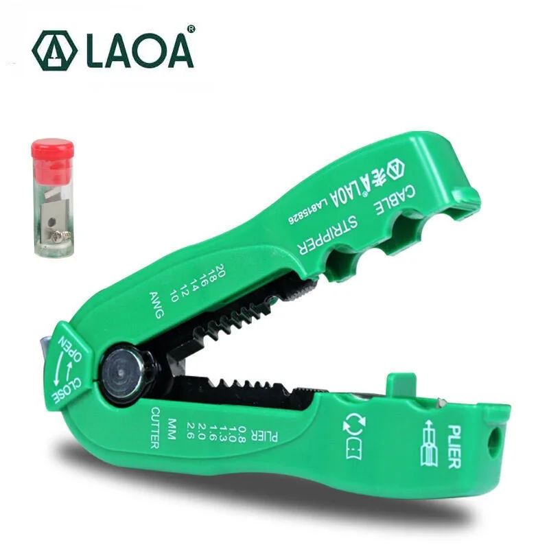 LAOA Multifunction Mini Portable Wire Stripping Cutter Cable Wire Crimping Crimper Tool Stripper Hand Tools
LAOA Multifunction Mini Portable Wire Stripping Cutter Cable Wire Crimping Crimper Tool Stripper Hand Tools