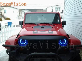 Pair 7" Inch 40W Round With LED Chips LED Headlight Kit Hi/Lo Angle Eyes DRL For Jeep Wrangler JK 2009-2016 Fog Light Lamp
Pair 7" Inch 40W Round With LED Chips LED Headlight Kit Hi/Lo Angle Eyes DRL For Jeep Wrangler JK 2009-2016 Fog Light Lamp