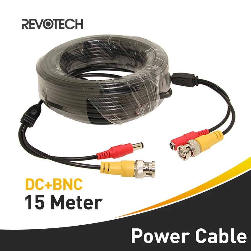 15M DC BNC 2in1 Video Power adapter CCTV camera cable Security System accessories
15M DC BNC 2in1 Video Power adapter CCTV camera cable Security System accessories