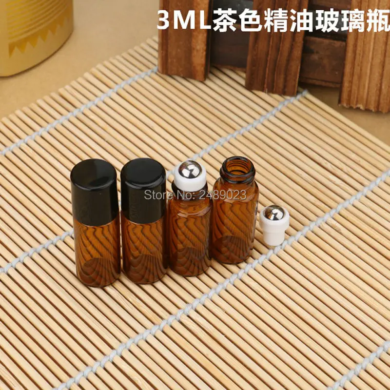 20pcs 3ml Amber Roll on Roller Bottles for Essential Oils Roll-on Refillable Perfume Bottle Deodorant Containers with Black Lid
20pcs 3ml Amber Roll on Roller Bottles for Essential Oils Roll-on Refillable Perfume Bottle Deodorant Containers with Black Lid