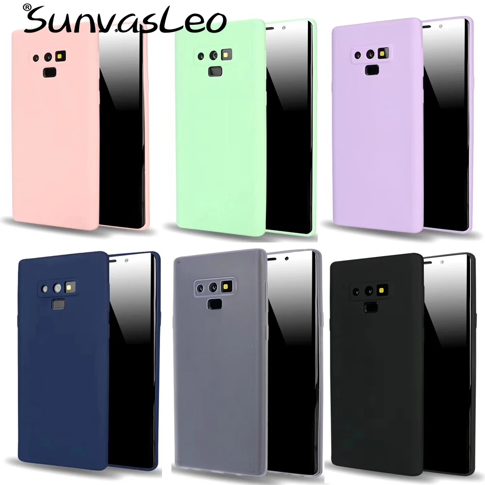 For Samsung Galaxy Note 9 Candy Matte Macaron Colorful Soft Silicone Case Soft TPU Smart Cell Phone Back Cover Skin Fundas Coque
For Samsung Galaxy Note 9 Candy Matte Macaron Colorful Soft Silicone Case Soft TPU Smart Cell Phone Back Cover Skin Fundas Coque