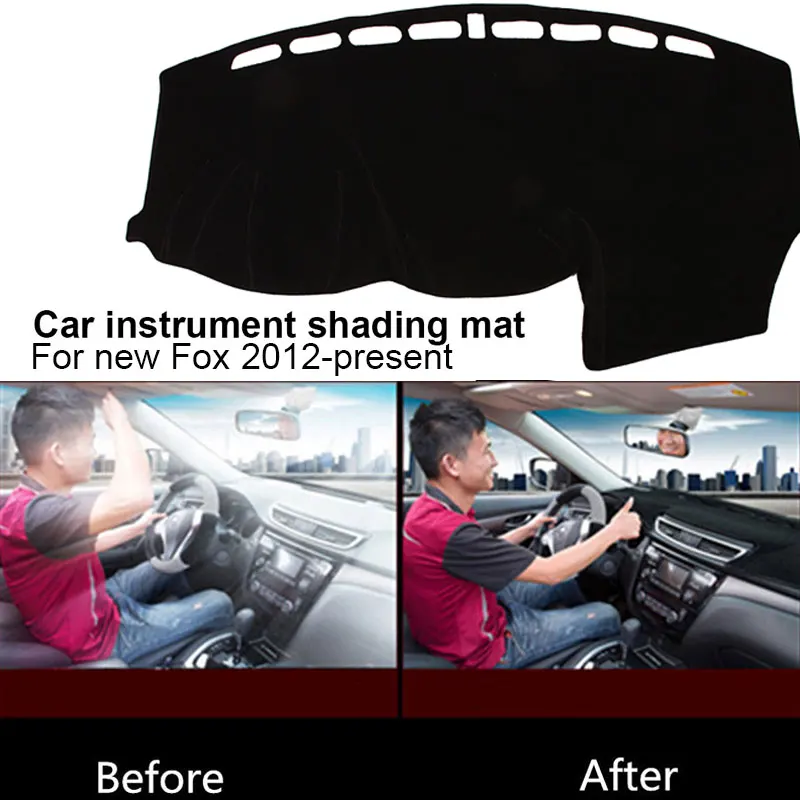 Vehemo Silicone Slip Felt Fabric Dashboard Mat Sun Cover Pad Dash Mat Pad Black Dash Parts Left Driver'S Seat Dashboard Cover
Vehemo Silicone Slip Felt Fabric Dashboard Mat Sun Cover Pad Dash Mat Pad Black Dash Parts Left Driver'S Seat Dashboard Cover