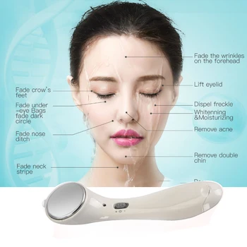 

Woman Anti-wrinkle Ionic Face Massager Beauty Instrument Skin Care Vibration Anti-aging Firming Absorb Ion Tightening Essence