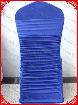 NO.29 Royal Blue Ruffled Spandex Chair Cover/Lycra Chair Covers/Chair Sash With Band For Wedding Party Banquet Home Decorations
NO.29 Royal Blue Ruffled Spandex Chair Cover/Lycra Chair Covers/Chair Sash With Band For Wedding Party Banquet Home Decorations