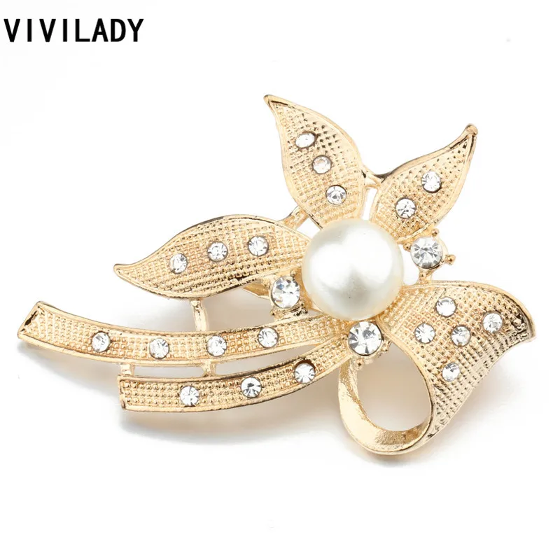 VIVILADY Fashion Flower Bowknot Breastpins Rhinestones Imitation Pearls Collar Brooches Pins Women Bijoux Accessory Broche Gifts
VIVILADY Fashion Flower Bowknot Breastpins Rhinestones Imitation Pearls Collar Brooches Pins Women Bijoux Accessory Broche Gifts