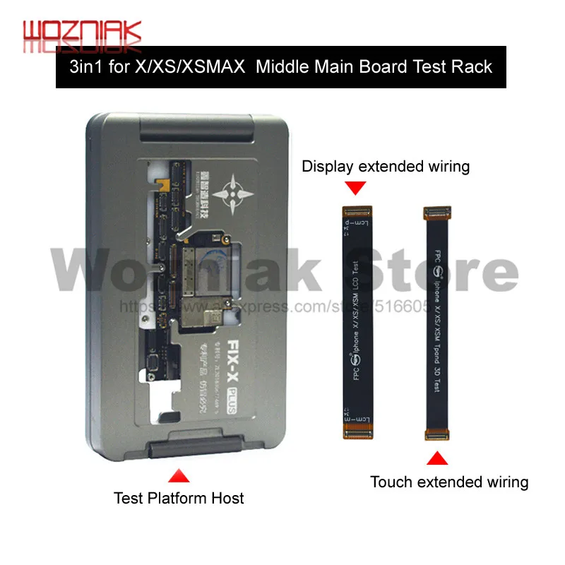 PCB Mainboard Holder Fixture Jig for iPhone X XS XSMAX Board Tester Maintenance Fixture Hierarchical Function Detection
PCB Mainboard Holder Fixture Jig for iPhone X XS XSMAX Board Tester Maintenance Fixture Hierarchical Function Detection