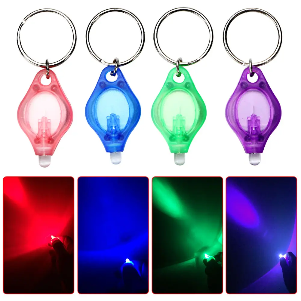 Mini 5pcs LED Keychain Torch Flashlight Finger Light Blue/Green/Red/Purple Lamp for Dark Areas Camping/Hunting/Hiking
Mini 5pcs LED Keychain Torch Flashlight Finger Light Blue/Green/Red/Purple Lamp for Dark Areas Camping/Hunting/Hiking