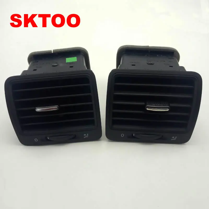 SKTOO Front LEFT and RIGHT BLACK AIR OUTLET Dashboard VENT Assembly VENTS FOR VW Jetta Golf GTI Rabbit MK5 MKV 1K0 819 709 / 710
SKTOO Front LEFT and RIGHT BLACK AIR OUTLET Dashboard VENT Assembly VENTS FOR VW Jetta Golf GTI Rabbit MK5 MKV 1K0 819 709 / 710