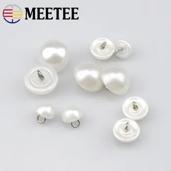 100pcs Meetee White Round Pearl Plastic Buttons Shank Buckles 9/11/15/18mm for Clothing Decor Sewing Accessories Scrapbooking
100pcs Meetee White Round Pearl Plastic Buttons Shank Buckles 9/11/15/18mm for Clothing Decor Sewing Accessories Scrapbooking