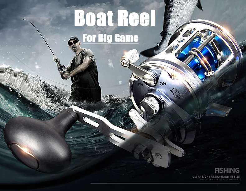 PENN Squall Level Wind Left Hand Wind Multiplier Sea Fishing Reel SQL20LWLH