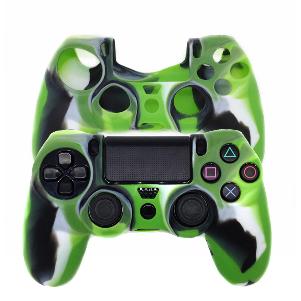 Silicone Case for Sony PS4 Controller Soft Rubber Cover for PlayStation4 Joystick Anti-skid Protection Camouflage Skin Cover
Silicone Case for Sony PS4 Controller Soft Rubber Cover for PlayStation4 Joystick Anti-skid Protection Camouflage Skin Cover