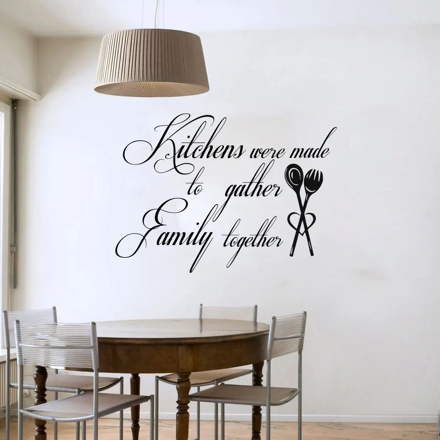 Family Words Wall Decals Promotionshop For Promotional Family - Kitchen Were Made To Gather Family Together Art Words Wall Decals Vinylwaterproof Kitchen Wall Tile Sticker family words wall decals promotionshop for promotional family - kitchen were made to gather family together art words wall decals vinylwaterproof kitchen wall tile sticker