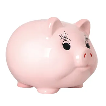 9 Inches Ceramic Piggy Bank ,Coin Bank , Large Capacity Money Bank Saving Pot Money Box for Kids , Home Decor Ornament
9 Inches Ceramic Piggy Bank ,Coin Bank , Large Capacity Money Bank Saving Pot Money Box for Kids , Home Decor Ornament