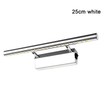 LED Wall Light Mirror Headlights Stainless Steel Bathroom Warm White / White Washroom Wall Lamp Accessories Mirror Cabinet Lamp
LED Wall Light Mirror Headlights Stainless Steel Bathroom Warm White / White Washroom Wall Lamp Accessories Mirror Cabinet Lamp