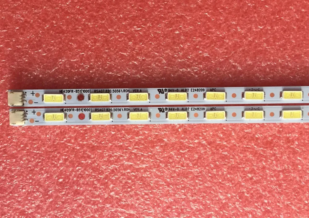 100%New 475mm LED Backlight Lamp strip 35leds For Hisense 42 inch TV LED42G310 RSAG7.820.4983
100%New 475mm LED Backlight Lamp strip 35leds For Hisense 42 inch TV LED42G310 RSAG7.820.4983