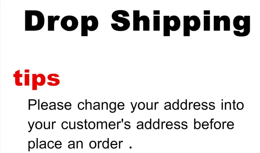 drop shipping