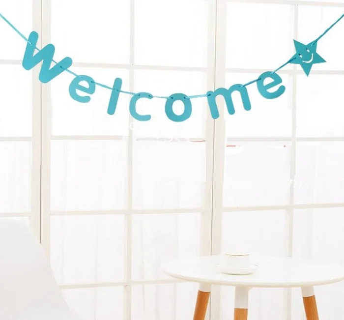 3meter Welcome paper Flag Party bell garland Decoration Banner Bunting for birthday wedding event baby shower decor Wh
3meter Welcome paper Flag Party bell garland Decoration Banner Bunting for birthday wedding event baby shower decor Wh