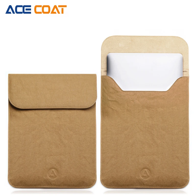 ACECOAT Washable kraft paper Sleeve Protector bags For Apple Macbook Air Pro Retina13 12 15 laptop Cover For Mac book 13.3 inch
ACECOAT Washable kraft paper Sleeve Protector bags For Apple Macbook Air Pro Retina13 12 15 laptop Cover For Mac book 13.3 inch