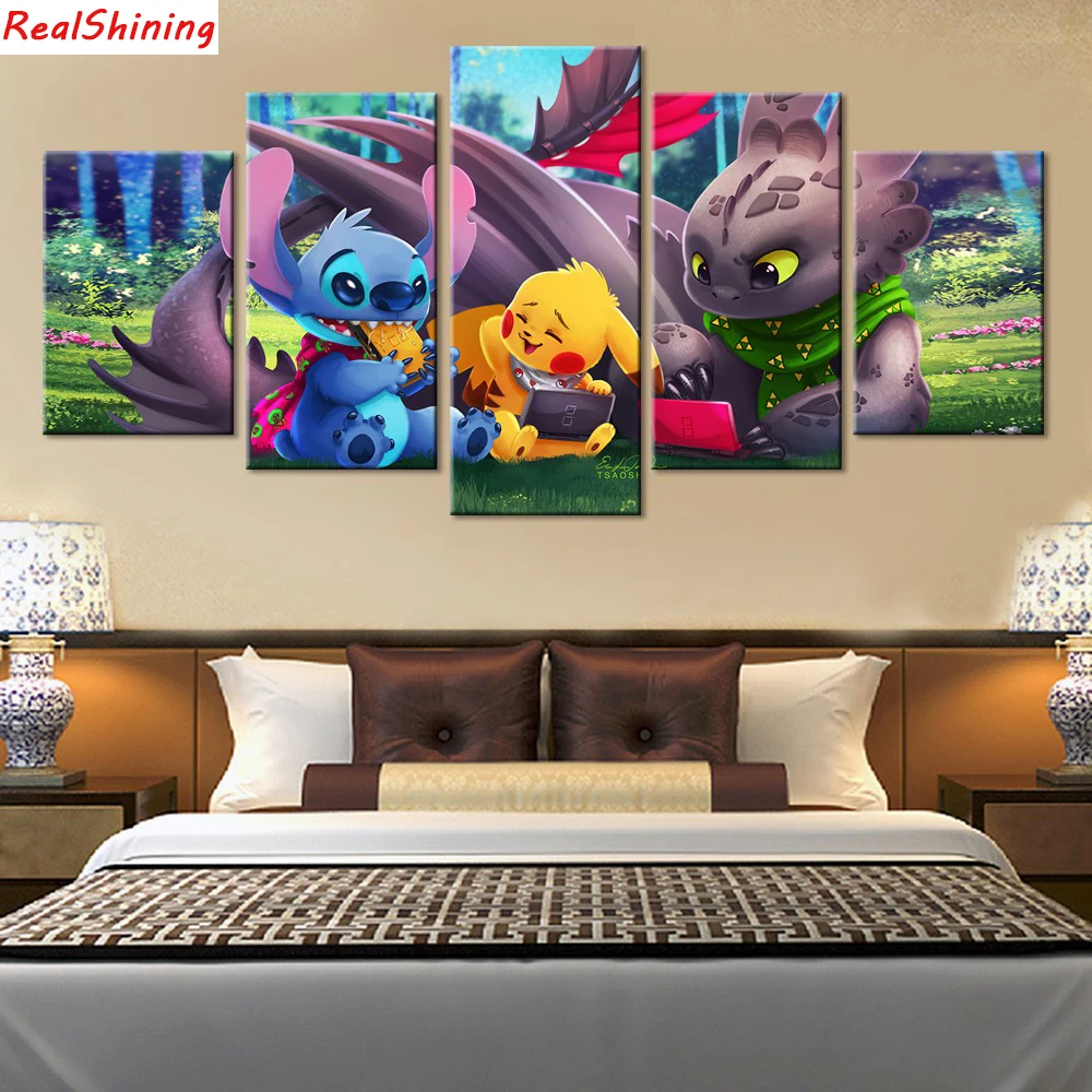 5pcs diy Diamond Painting Cross Stitch Dragon and Pikachu full square Diamond Mosaic beaded Embroidery Rhinestones H1458
5pcs diy Diamond Painting Cross Stitch Dragon and Pikachu full square Diamond Mosaic beaded Embroidery Rhinestones H1458