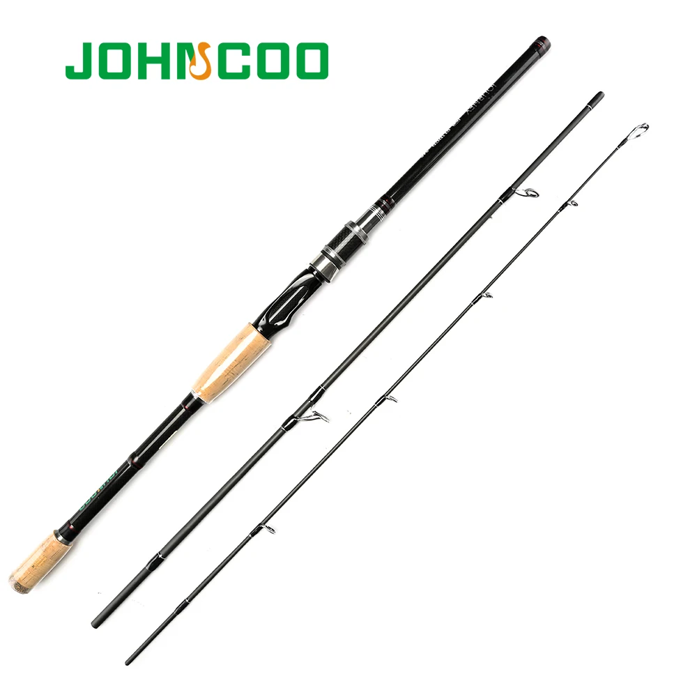 JOHNCOO 1.8m 3 Section Casting Rod 603MH Telescopic Carbon Lure Rods Fast Action Travel Rod Ultralight Spinning Rods
JOHNCOO 1.8m 3 Section Casting Rod 603MH Telescopic Carbon Lure Rods Fast Action Travel Rod Ultralight Spinning Rods
