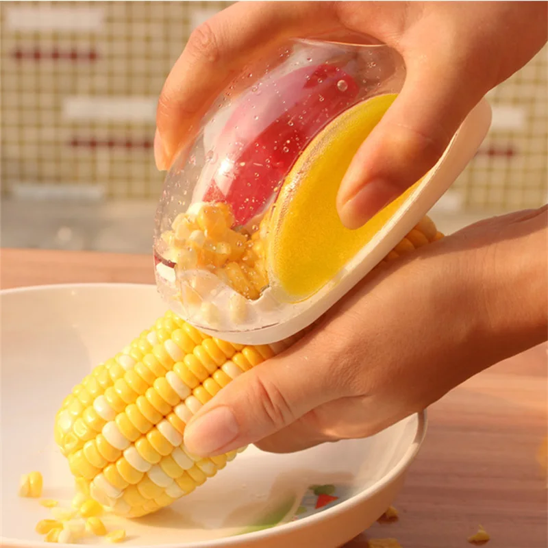 Corn Kernels Stripped Device Practical Creative Gadgets Corn Niblet Separator Convenience Corn Sheller Kitchen Cooking Tools
Corn Kernels Stripped Device Practical Creative Gadgets Corn Niblet Separator Convenience Corn Sheller Kitchen Cooking Tools