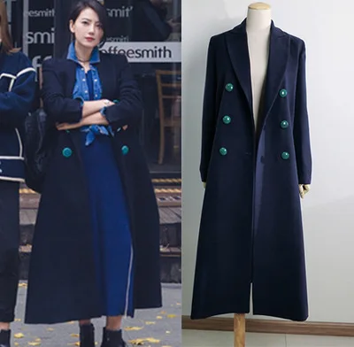UK British New Fashion 2019 Spring /Winter Women Simple Navy Woolen Noched Long Coat Maxi Female Overcoat Casacos Manteau femme
UK British New Fashion 2019 Spring /Winter Women Simple Navy Woolen Noched Long Coat Maxi Female Overcoat Casacos Manteau femme