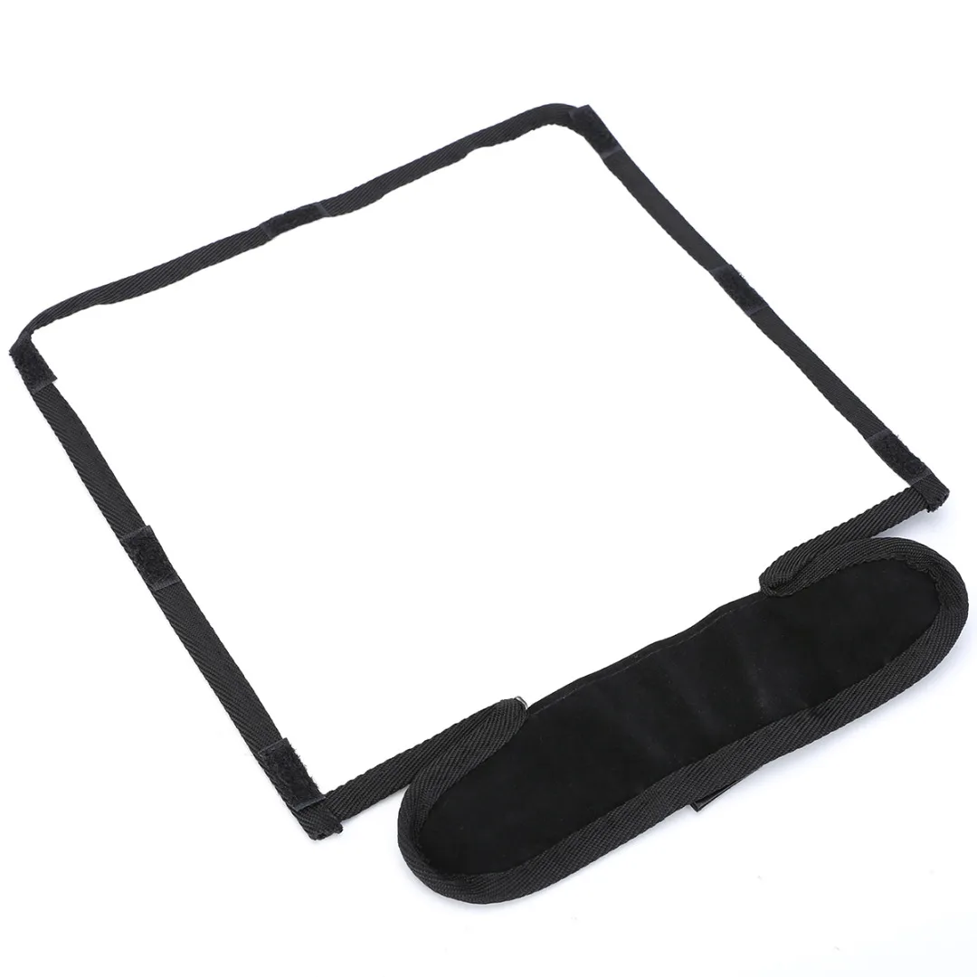 Mayitr Universal Foldable Diffuser Snoot Flexible Speedlight Reflector Flash Softbox Snoot Sealed Diffuser Beander Beam