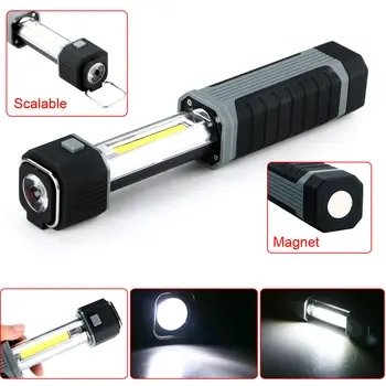 Fashion 2 In1 3W COB LED Stretchable Flashlight Torch Working Lamp Camping Light With Strong Magnet
Fashion 2 In1 3W COB LED Stretchable Flashlight Torch Working Lamp Camping Light With Strong Magnet
