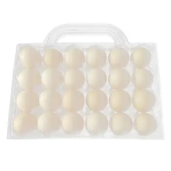 5 Pcs Egg Storage Box Transparent Plastic 24 Grids Eggs Dispenser Holder Storage Container for Kitchen Home Refrigerator
5 Pcs Egg Storage Box Transparent Plastic 24 Grids Eggs Dispenser Holder Storage Container for Kitchen Home Refrigerator