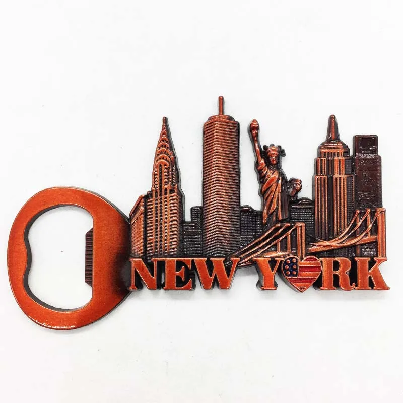 Lychee New York Landmark Building Refrigerator Magnetic Sticker Famous Landscape Fridge Magnet Souvenir Modern Home Decoration
Lychee New York Landmark Building Refrigerator Magnetic Sticker Famous Landscape Fridge Magnet Souvenir Modern Home Decoration