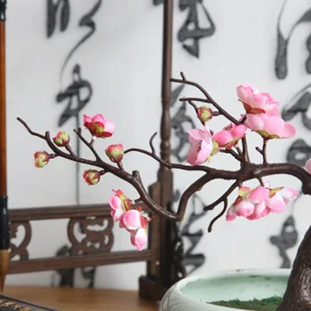 Artificial flowers cheap Silk Fake Flowers Plum Blossom Floral Wedding Bouquet Party Decor Artificial Potted Fake Flowers 3pcs
Artificial flowers cheap Silk Fake Flowers Plum Blossom Floral Wedding Bouquet Party Decor Artificial Potted Fake Flowers 3pcs