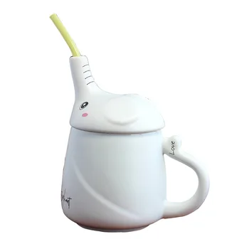 New long nose elephant straw Mug,Couples Mugs Coffee Water mugs Cute Breakfast Cup Drinkware Ceramic cup breakfast milk cups
New long nose elephant straw Mug,Couples Mugs Coffee Water mugs Cute Breakfast Cup Drinkware Ceramic cup breakfast milk cups
