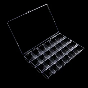 24 Grids Transparent Jewelry Bead Ring Earring Storage Box Acrylic Container New B36D
24 Grids Transparent Jewelry Bead Ring Earring Storage Box Acrylic Container New B36D
